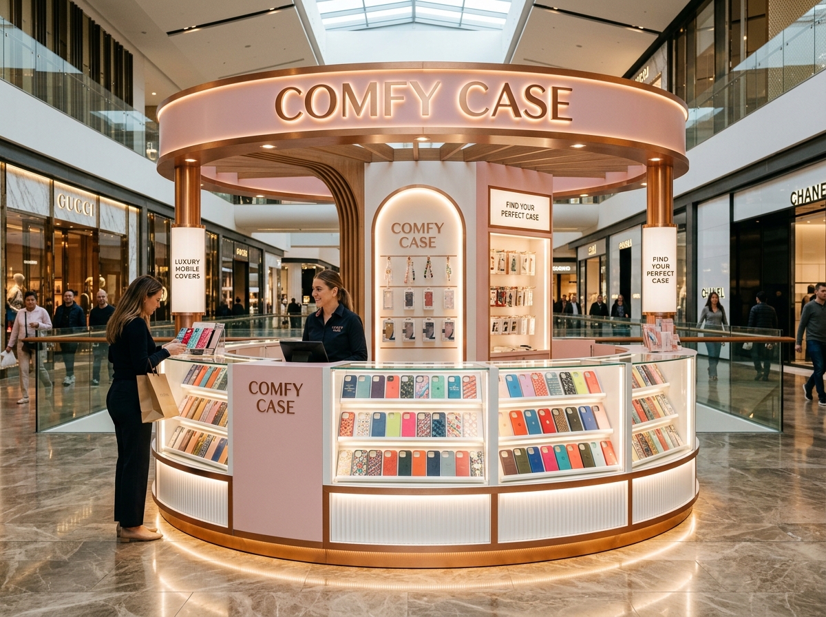 COMFY CASE Retail Kiosk
