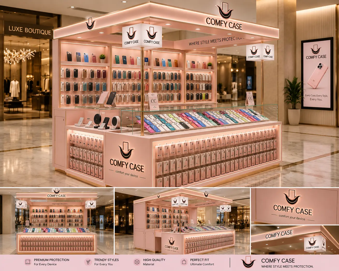 COMFY CASE Mall Store Front